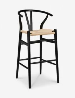 Cylia Bar Stool -Furniture Decoration Shop 08165BLK 02