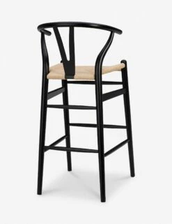 Cylia Bar Stool -Furniture Decoration Shop 08165BLK 04