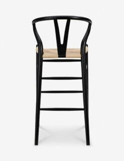Cylia Bar Stool -Furniture Decoration Shop 08165BLK 05