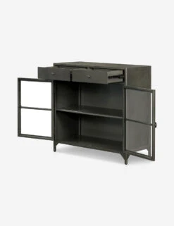 Malcom Small Curio Cabinet -Furniture Decoration Shop 104427 003 OPN 1