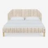 Kipp Platform Bed -Furniture Decoration Shop 1054BEDNATFRTCHR 1