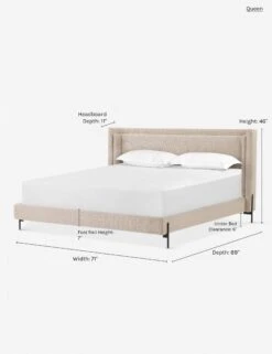 Yvonne Platform Bed -Furniture Decoration Shop 108397 004 prm 1 queen