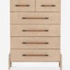 Avalon Tall 6-Drawer Dresser -Furniture Decoration Shop 108708 002 frt 1 1d8d68c5 a266 466e 9786 074d4294cdb6