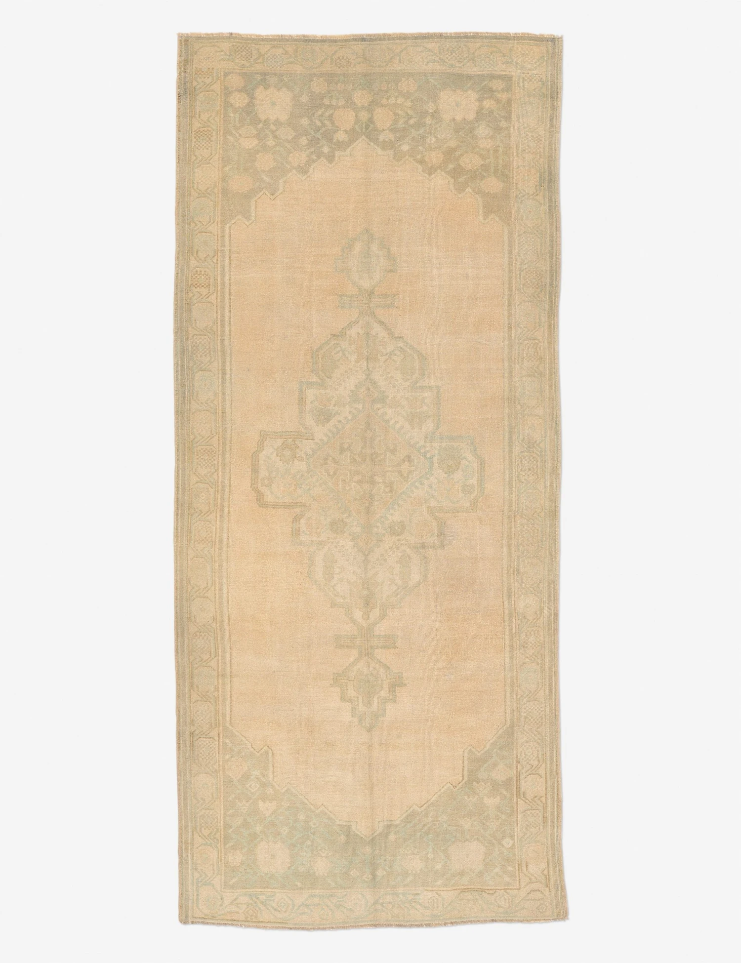 Nurahan Vintage Runner Rug, 5'1" X 11'8" 3 Nurahan Vintage Runner Rug, 5'1" X 11'8"