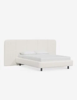 Emmett Platform Bed -Furniture Decoration Shop 1312BEDMLNSNW 1 Product