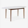Cici Oval Dining Table -Furniture Decoration Shop 16 cici dining table white 2 1564991625 1