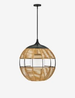 Oakes Outdoor Pendant Light 5 Oakes Outdoor Pendant Light -Furniture Decoration Shop 19675bk nat