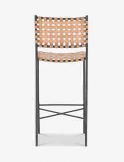 Daniel Leather Bar And Counter Stool -Furniture Decoration Shop 223601 003 BCK 1