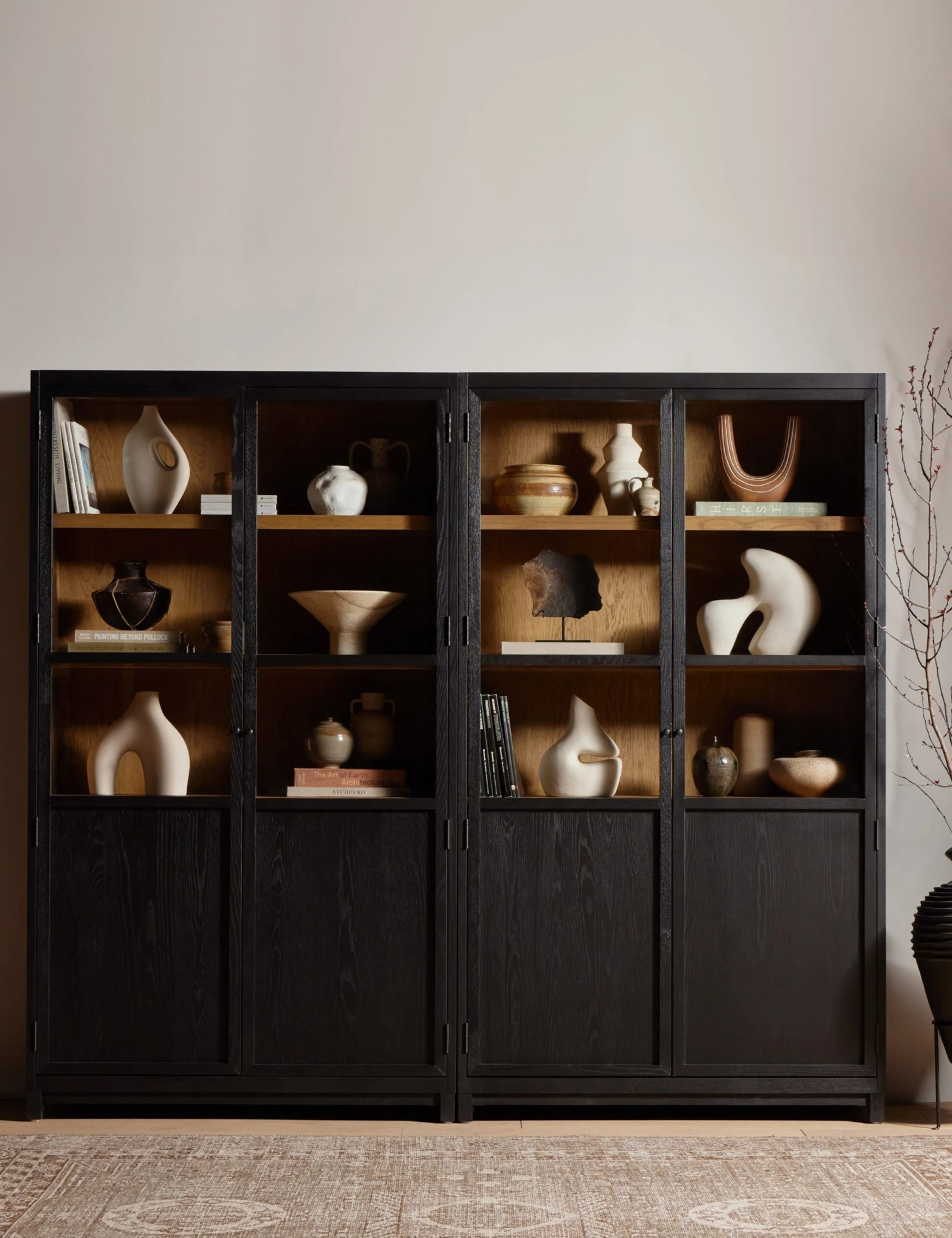 Carly Double Curio Cabinet 4 Carly Double Curio Cabinet - Image 2