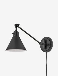 Lennon Plug-In Task Sconce -Furniture Decoration Shop 3690bk