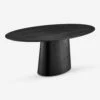 Beth Oval Dining Table -Furniture Decoration Shop 38632BLK KIT 02