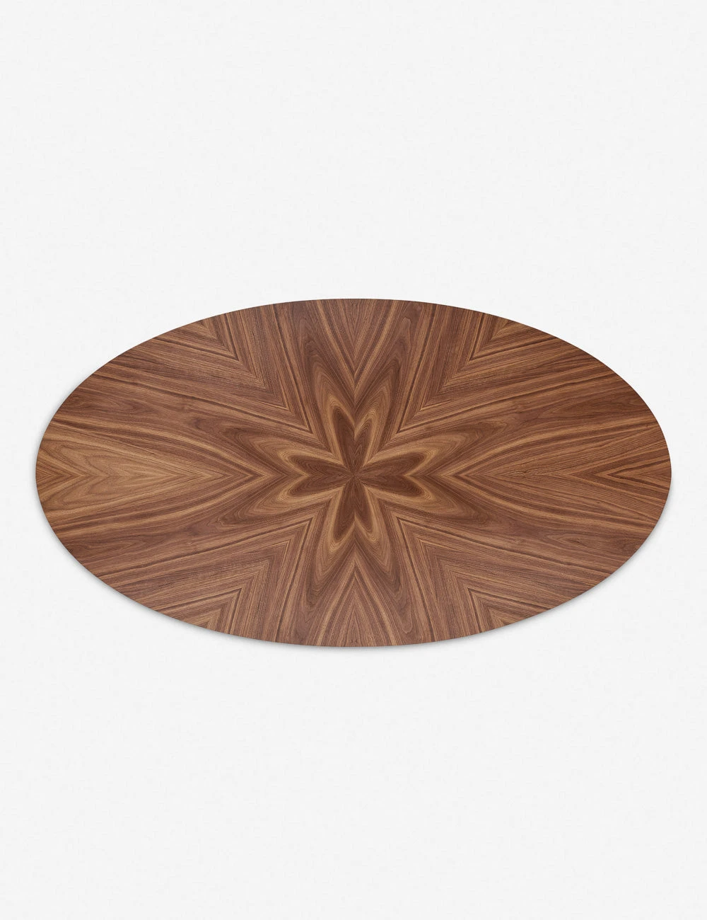 Beth Oval Dining Table, Brown 8 Beth Oval Dining Table, Brown - Image 6