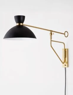 Patterson Plug-In Sconce -Furniture Decoration Shop 8514 AGB SBK 002 Product