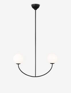 Galassia Linear Chandelier By AERIN 14 Galassia Linear Chandelier By AERIN -Furniture Decoration Shop AEC1042MBK