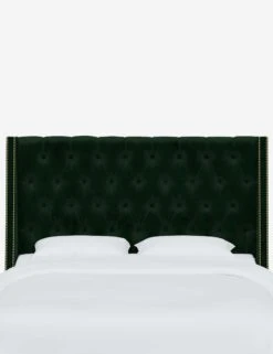 Admina Headboard -Furniture Decoration Shop AdminaHeadboard EmeraldVelvet 120NB GDMHRVLVEMR 1