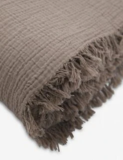 Alaia Cotton Bed Cover By House No. 23 -Furniture Decoration Shop AlaiaBedCover Mushroom 1163