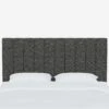 Aliyah Headboard -Furniture Decoration Shop AliyahHeadboard CharcoalLinen 3650TZMCHR 1