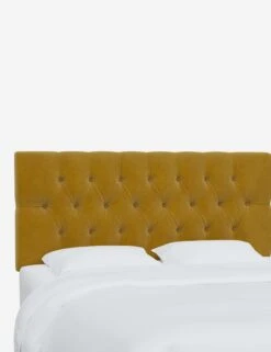 Amarise Headboard -Furniture Decoration Shop AmariseHeadboard CitronellaVelvet 540TMNCCTRNLL