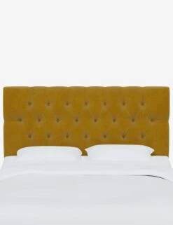 Amarise Headboard -Furniture Decoration Shop AmariseHeadboard CitronellaVelvet 540TMNCCTRNLL 1