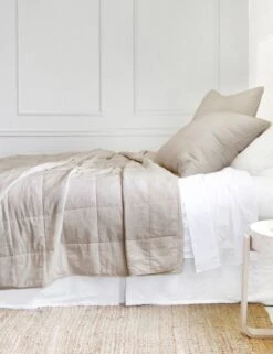 Antwerp Coverlet By Pom Pom At Home -Furniture Decoration Shop Antwerpnatural