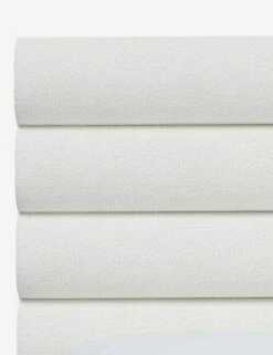 Bailee Headboard -Furniture Decoration Shop BaileeHeadboard WhiteBoucle CHB0150MLNSNW 3