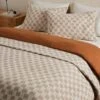 Basketweave Blanket By Sarah Sherman Samuel -Furniture Decoration Shop BasketweaveBlanket Umber Ivory A0656737 5 Product