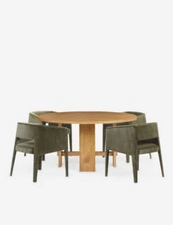 Campos Round Dining Table 8 Campos Round Dining Table -Furniture Decoration Shop CH 1001714 VN14 FN DN DT NT 60 SET02 Product