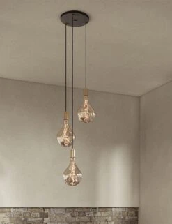 Triple Pendant Light With Voronoi II By Tala -Furniture Decoration Shop CP BLK SET TRI BP 02 9