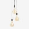 Triple Pendant Light With Voronoi II By Tala 1 Triple Pendant Light With Voronoi II By Tala -Furniture Decoration Shop CP BLK SET TRI GP 02 4