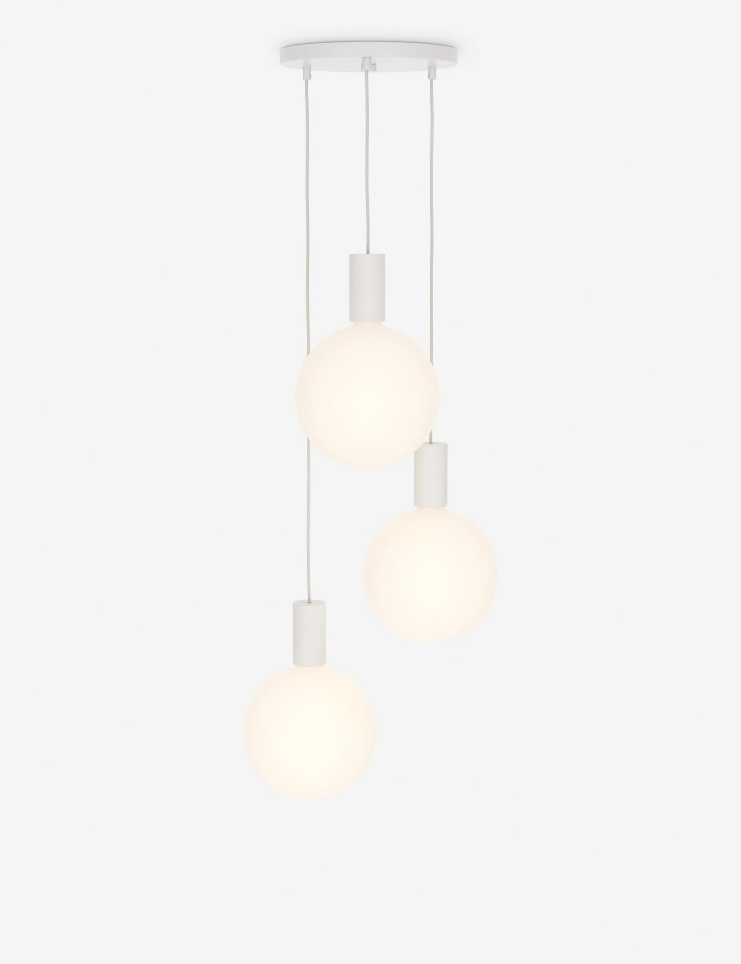 Alumina Triple Pendant Light By Tala 3 Alumina Triple Pendant Light By Tala