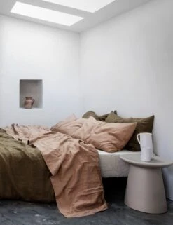 European Flax Linen Fitted Sheet By Cultiver 35 European Flax Linen Fitted Sheet By Cultiver -Furniture Decoration Shop CULTIVER Fitted Sheet Natural