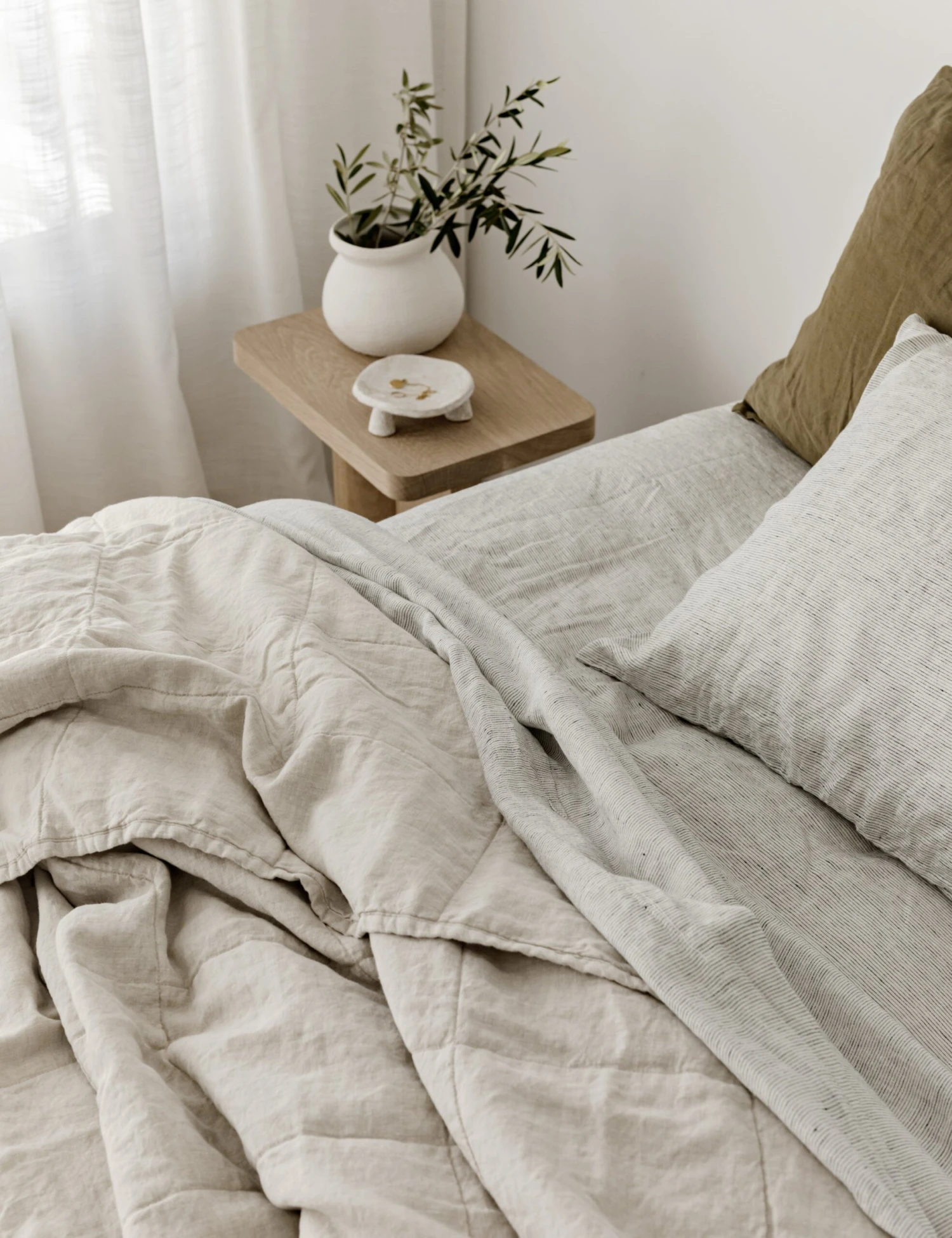 European Flax Linen Fitted Sheet By Cultiver 19 European Flax Linen Fitted Sheet By Cultiver - Image 17