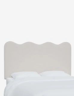 Clementine Headboard -Furniture Decoration Shop ClementineHeadboard SnowVelvet 1431FTTNSNW