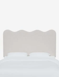 Clementine Headboard -Furniture Decoration Shop ClementineHeadboard SnowVelvet 1431FTTNSNW 1
