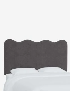 Clementine Headboard -Furniture Decoration Shop ClementineHeadboard SteelVelvet 1431FTTNSTL 4efbd91d 5c02 42cf 9652 c8ed0d9e4434