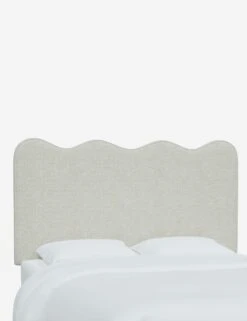 Clementine Headboard -Furniture Decoration Shop ClementineHeadboard WhiteBoucle 1431FMLNSNW