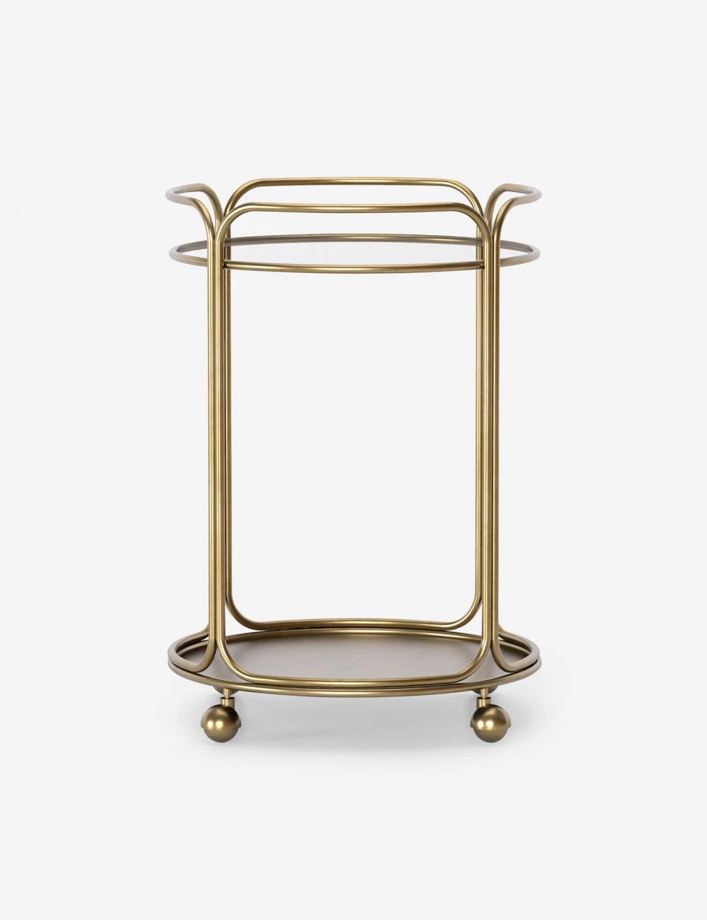 Nathalie Round Bar Cart 6 Nathalie Round Bar Cart - Image 4