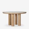 Ellen Round Dining Table 1 Ellen Round Dining Table -Furniture Decoration Shop DIN00320 Product