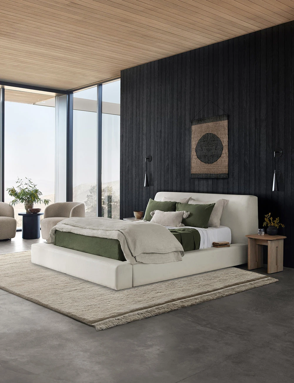 Amir Moroccan Shag Rug, Natural 4 Amir Moroccan Shag Rug, Natural - Image 2