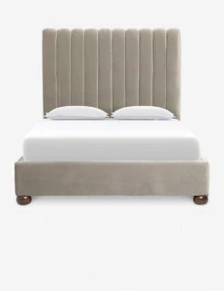 Evelyn Platform Bed -Furniture Decoration Shop EvelynBed Queen Taupe 0745 47b5de80 07f8 4388 9b0a bbc4ec63ddbf