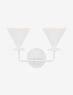 Cornet Double Sconce By Christiane Lemieux -Furniture Decoration Shop FS LXW1052CPST ALT2 Product