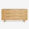 Hillard 6-Drawer Dresser -Furniture Decoration Shop Hillard6DDresser 1085