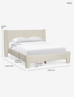Hyvaa Bed By Sarah Sherman Samuel -Furniture Decoration Shop HyvaaBed Boucle 3609 queen