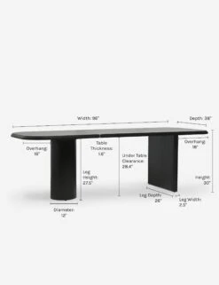 Archer Dining Table By Sarah Sherman Samuel 33 Archer Dining Table By Sarah Sherman Samuel -Furniture Decoration Shop IODiningTable Black 3403