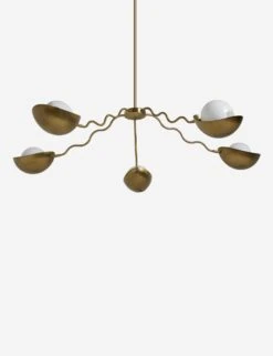 Kukka Chandelier By Sarah Sherman Samuel -Furniture Decoration Shop KukkaChandelierbySarahShermanSamuel Brass A0656453 4213 Product 1