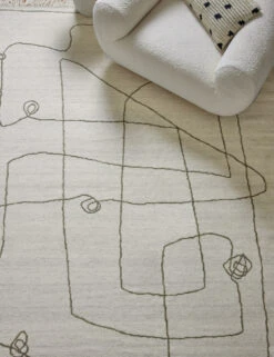 Line Drawing Flatweave Rug By Sarah Sherman Samuel -Furniture Decoration Shop LineDrawingFlatweave 9615