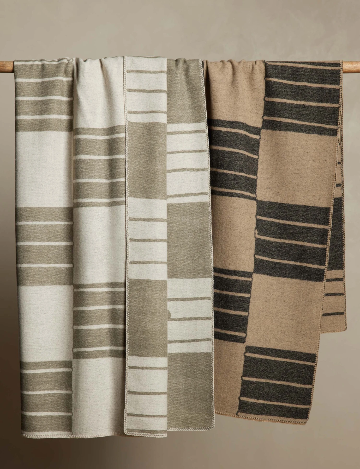 Checkered Wool Throw By Sarah Sherman Samuel 11 Checkered Wool Throw By Sarah Sherman Samuel - Image 9