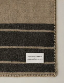Checkered Wool Throw By Sarah Sherman Samuel 17 Checkered Wool Throw By Sarah Sherman Samuel -Furniture Decoration Shop Lulu and Georgia CheckeredThrowbySarahShermanSamuel Black Beige A0656785 151 Product
