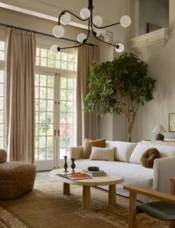 Damon Chandelier -Furniture Decoration Shop Lulu and Georgia LivingRoomIIIDamonchandelier Bronze Site Crop Lifestyle 2