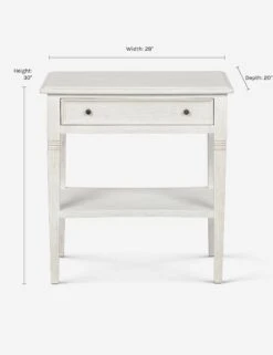 Luna 1 Drawer Nightstand -Furniture Decoration Shop Luna1DrawerNightstand2